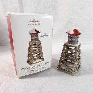 Hallmark Keepsake When Calls the Heart Welcome to Hope Valley Ornament EUC Boxed